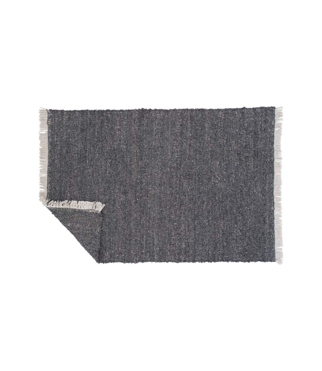Tapis Déco en Laine Betina 160x230cm Gris-2