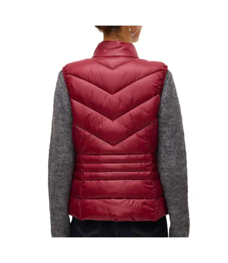 Doudoune sans manche rouge femme vero moda sorayasiv