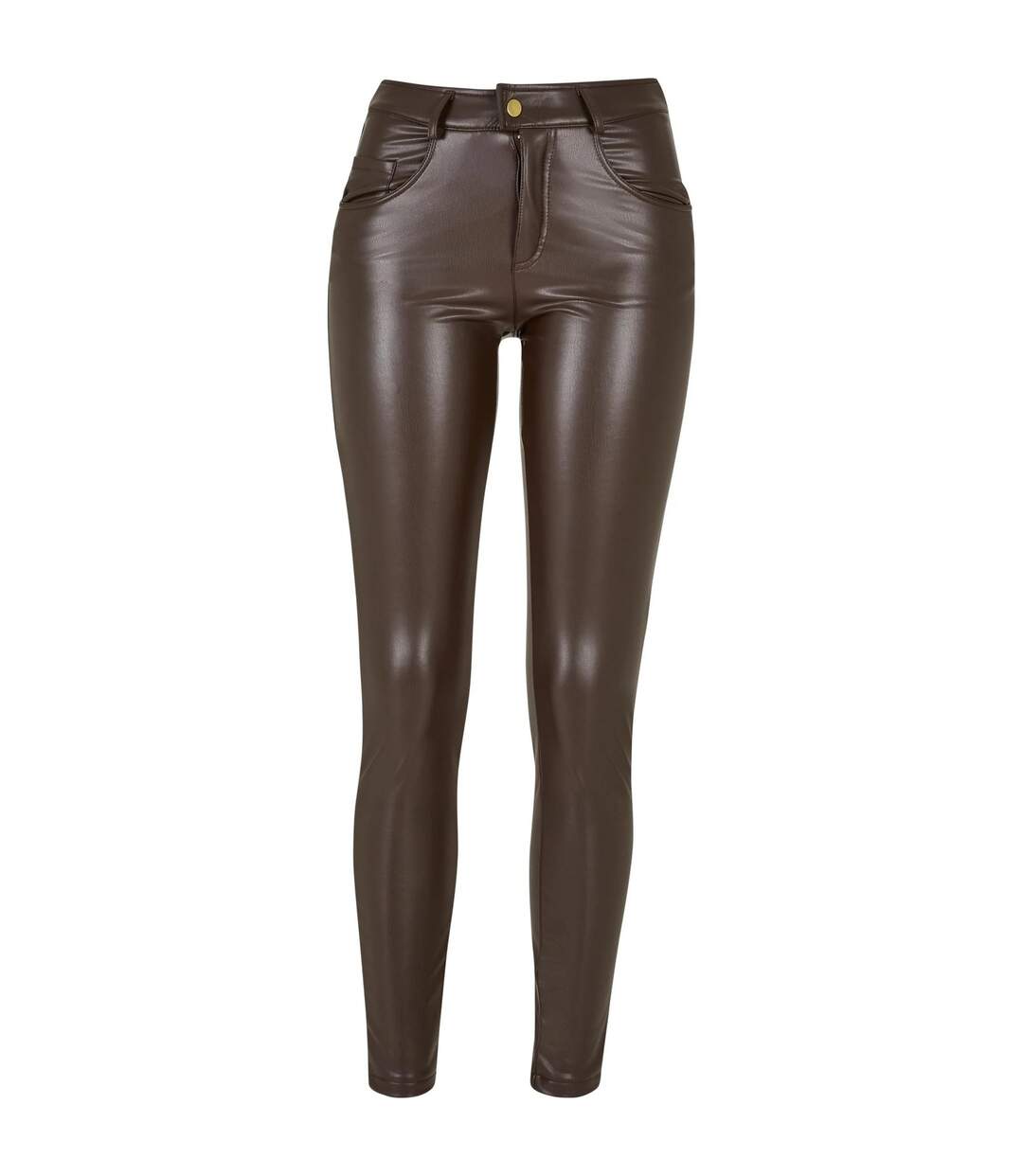 Pantalon Femme Marron Urban Classics-1