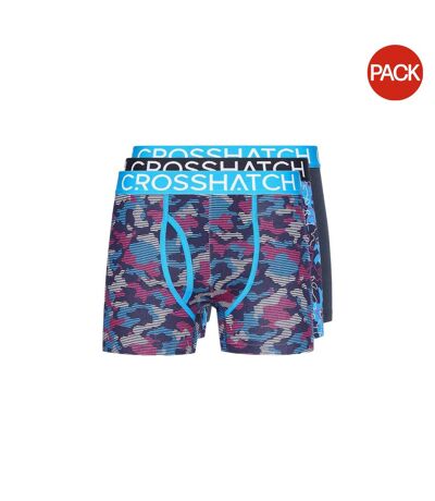 Boxers linamo mve homme bleu Crosshatch