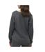 Pull gris foncé femme vero moda crew-2