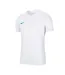 Maillot Manches Courtes Dry Park Homme Blanc Bleu Nike-2