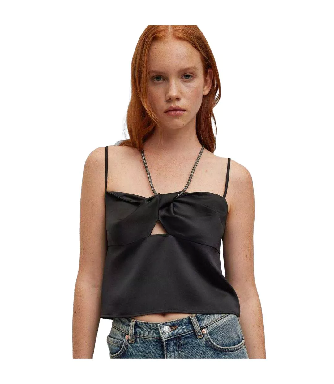 Haut Crystali-1 Femme Noir Hugo Boss-1