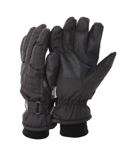 FLOSO - Gants Thinsulate - Hommes (Noir) - UTGL123