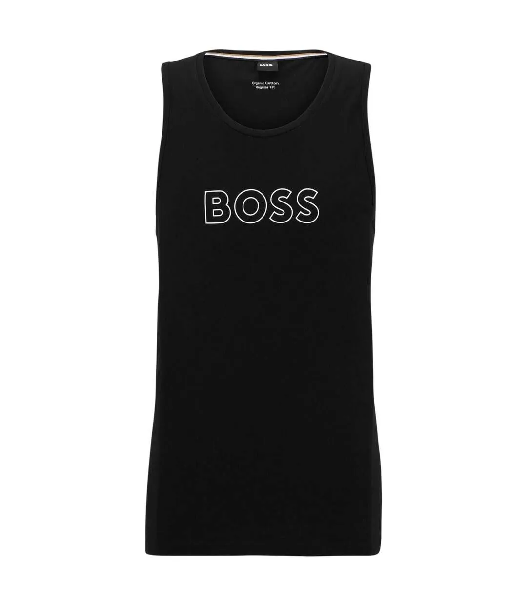 Débardeur Homme Noir Boss-1
