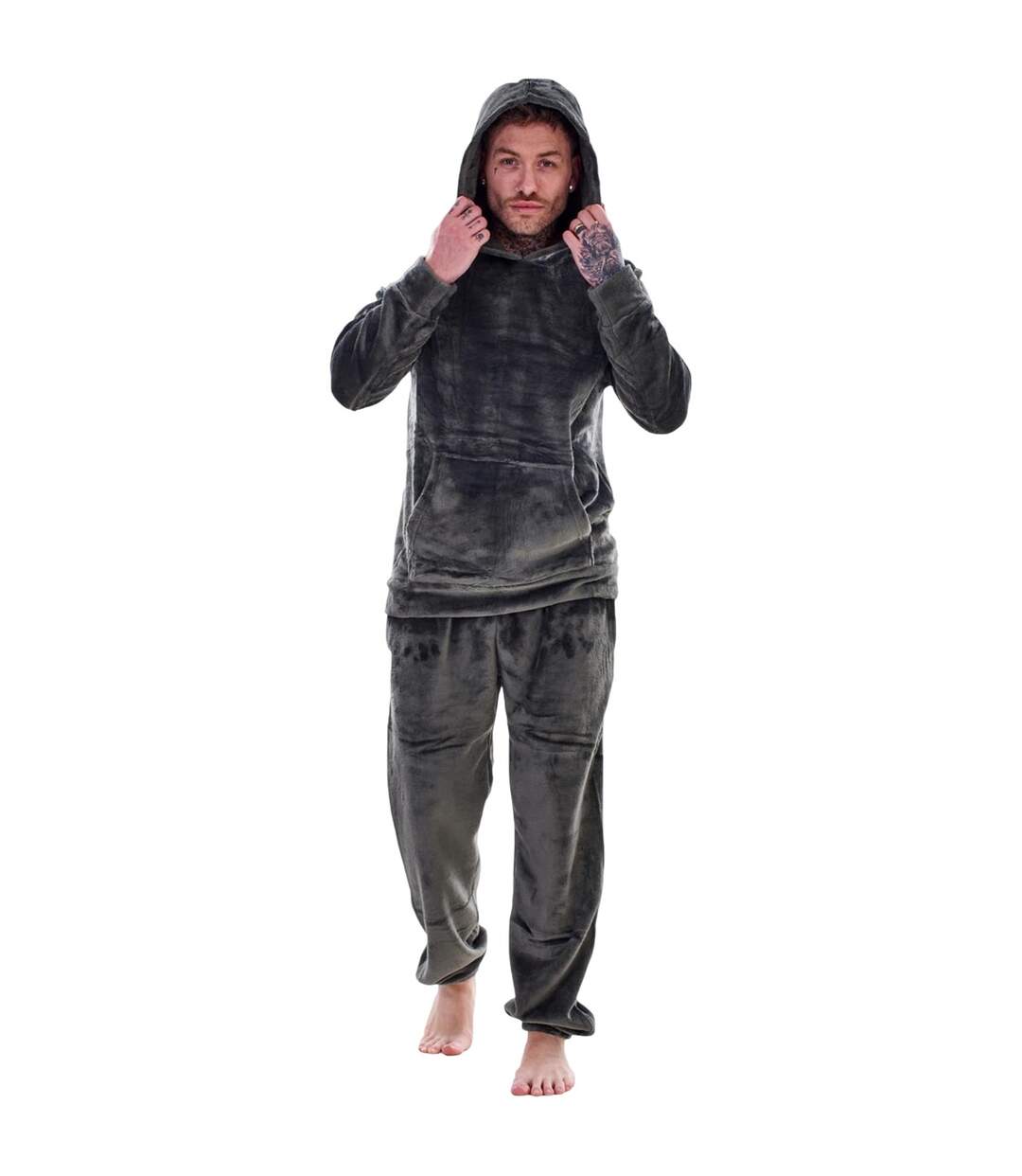 Ensemble De Pyjama Homme Gris Keanu-2