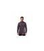 Chemise Manches Longues Motif/style À Carreaux Homme Bordeaux Noir Lambretta-1