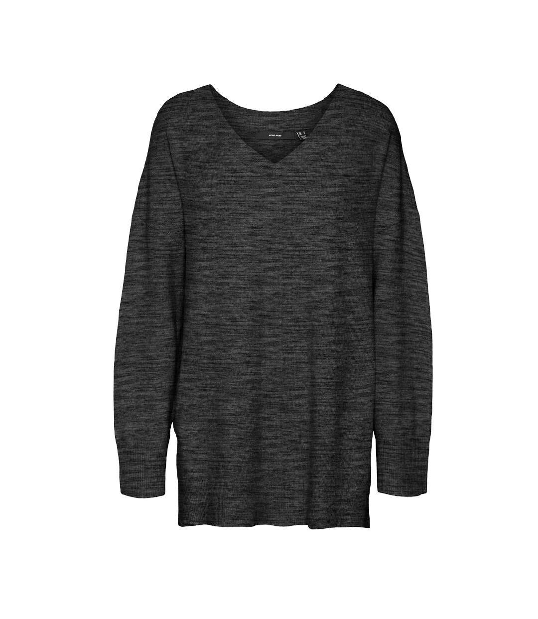 Pull Noir Femme Vero Moda Doffy 10290710 - M-1