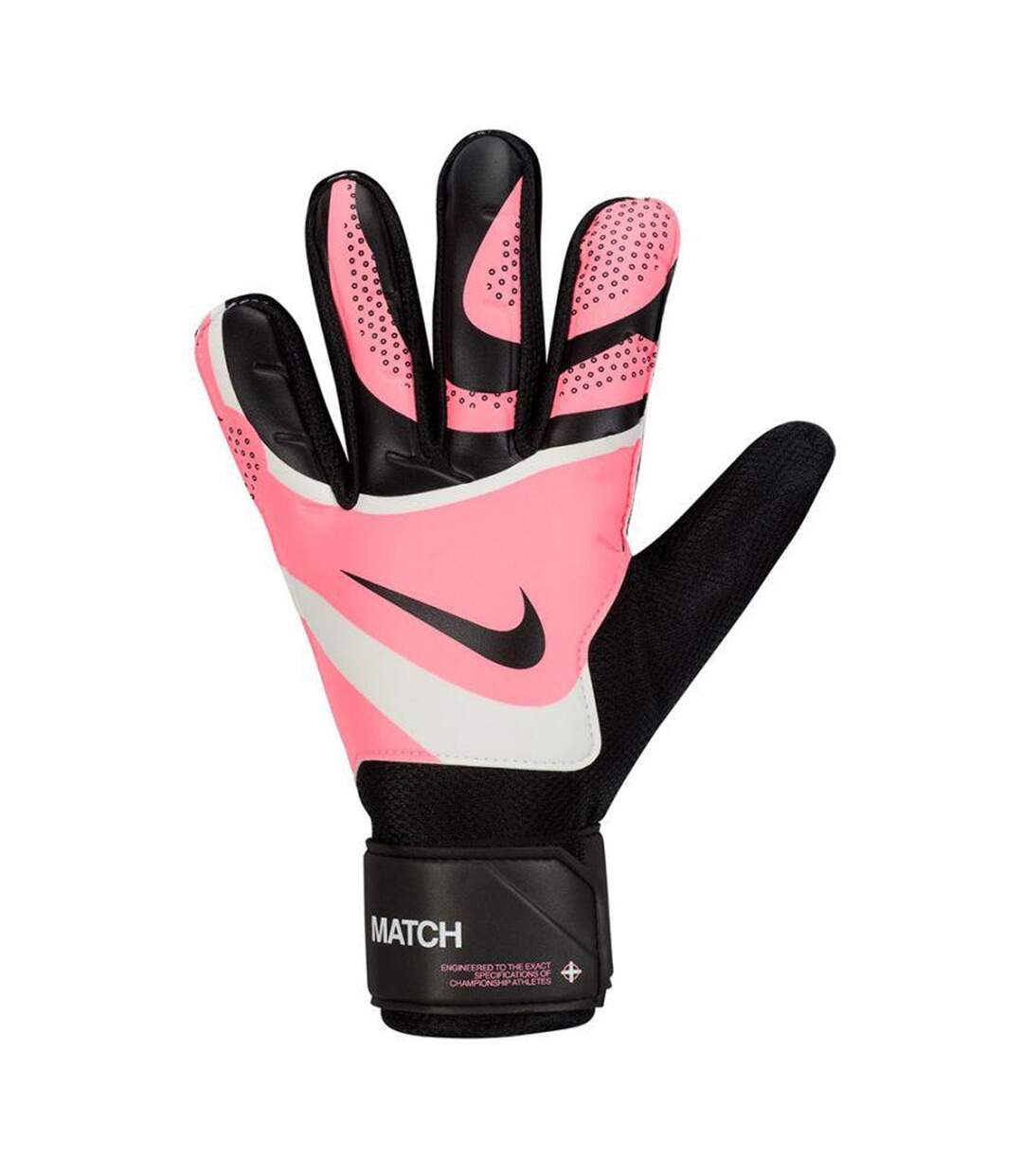 Childrens/kids Match Goalkeeper Gloves Pink Nike-1