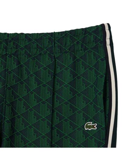 Mens Paris Monogram Jogging Bottoms Beige Lacoste