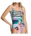 Women's swimsuit with round neckline W230281