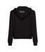 Veste À Capuche Manches Longues Motif/style Logo Femme Noir Calvin Klein-3