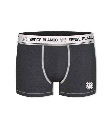 Lot de 10 boxers homme en coton avec surpiqures Class Serge Blanco