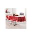 Toile Cirée de Protection Ovale Cristal 140x240cm Transparent-1