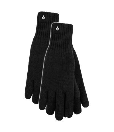 Mens Thermal Gloves with Protective Ribbed Cuff