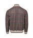 Mens Check Plaid Tracksuit Beige Lonsdale-3