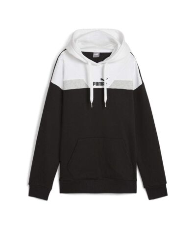 Sweat noir/blanc femme puma power - l