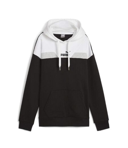 Sweat noir/blanc femme puma power - l