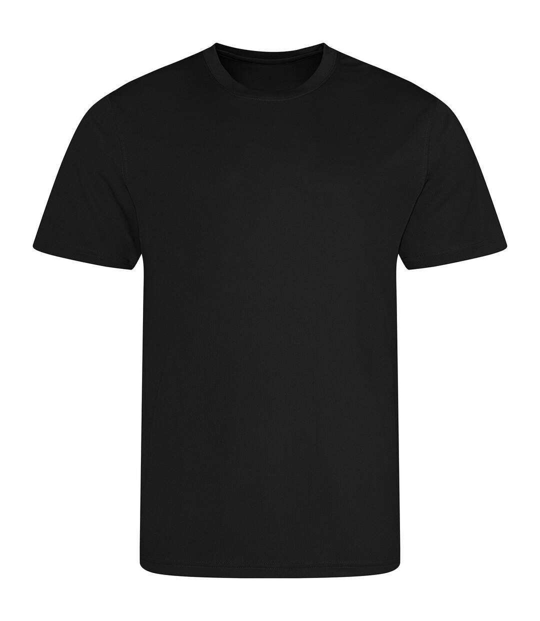 T-shirt homme noir vif AWDis Cool-1