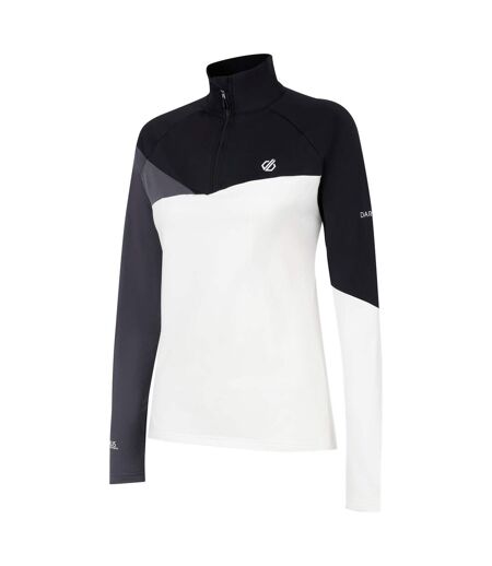 Haut de sport ice femme noir / blanc de blanc Dare 2B