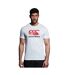 Mens Classic T-shirt Bright White Canterbury-1