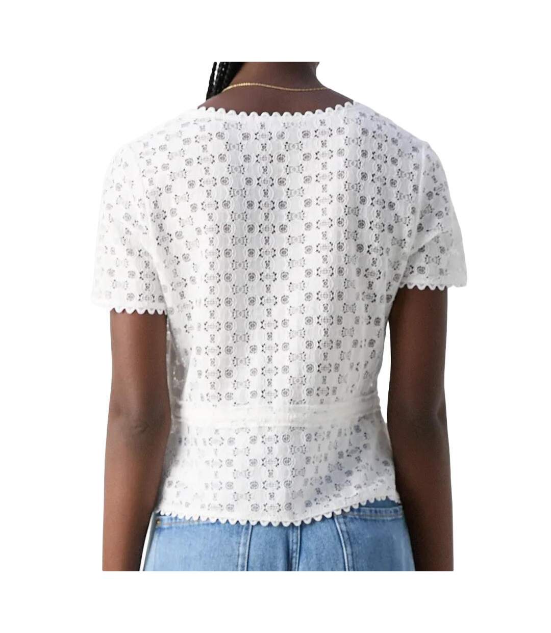 Blouse blanche femme morgan date-2