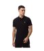 Polo Manches Courtes Motif/style Sports Homme Noir Lyle & Scott-1