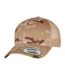 Casquette Trucker Motif/style Rétro Adulte Brun Clair Flexfit-1