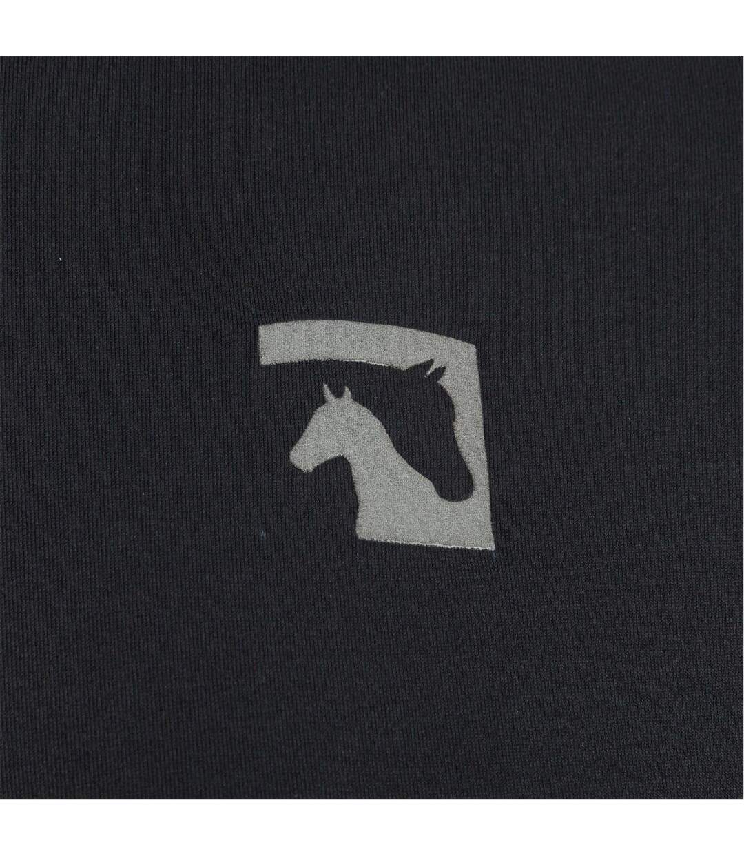 Haut Thermique Motif/style Logo Femme Noir Requisite-4