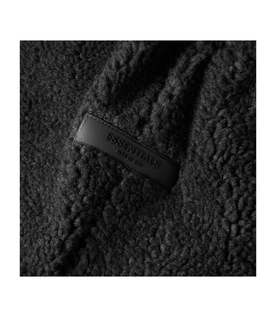 Mens Fleece Open Hem Relaxed Fit Jogging Bottoms Iron Fear Of God Essentials-3