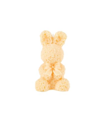 Bougie Parfumée Déco Lapin 23cm Jaune