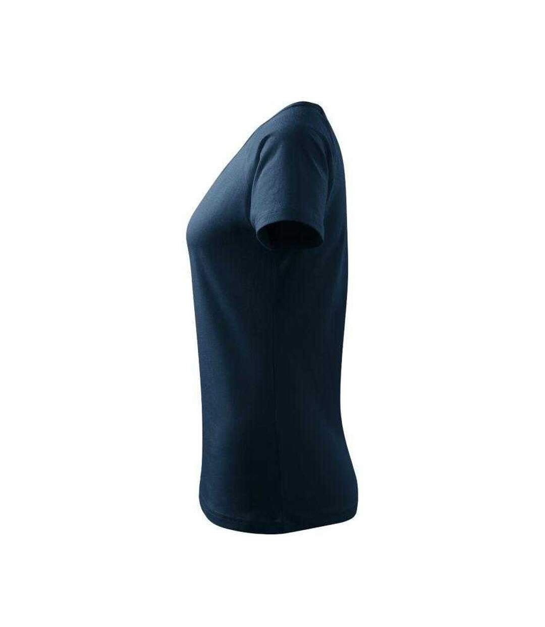 T-shirt Motif/style Rêve Femme Bleu Marine Malfini-3