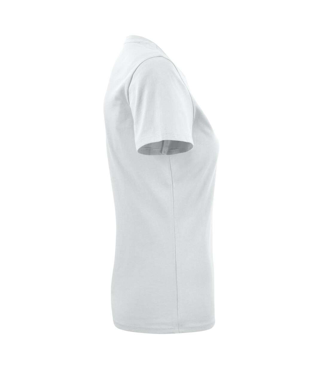 Womens/ladies American U T-shirt White Harvest-3