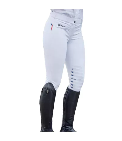 Pantalon D'équitation Dortmund Femme Blanc Whitaker