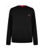 Mens Cassius C Jumper Black Hugo Boss-1