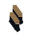 Mens 12 Pack Bamboo Trainer Socks: Cushioned Low Cut Socks for Summer Comfort-2