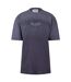 T-shirt Motif/style Délavé Homme Gris Foncé Blank Essentials-1