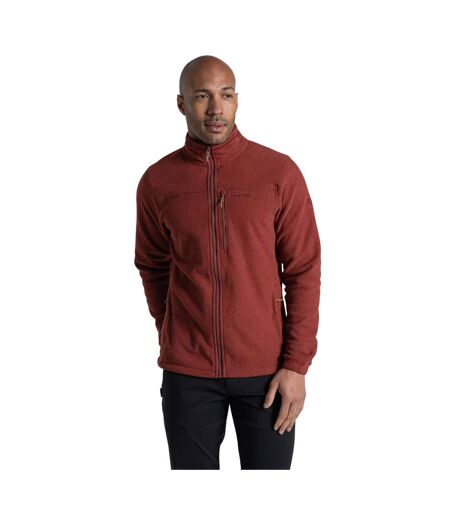 Veste Polaire À Col Montant Souther Homme Rouge Craghoppers