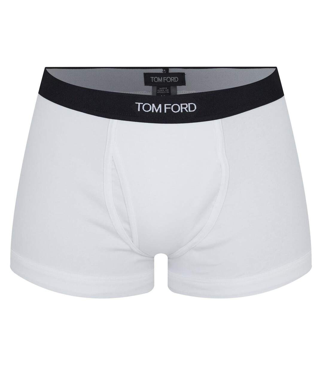 Lot De 2  Boxers Motif/style Logo Homme Noir Blanc Tom Ford-2