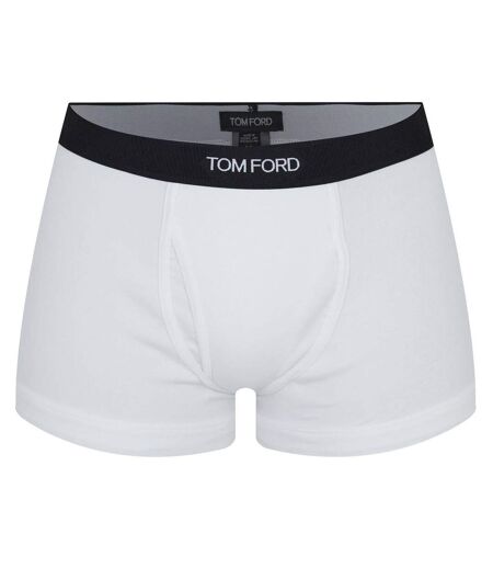Lot De 2  Boxers Motif/style Logo Homme Noir Blanc Tom Ford