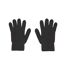 Gants noir femme cairn warm magic - taille unique-1