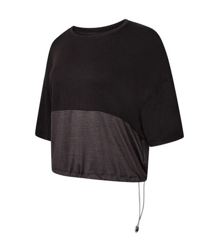 Dare 2B Womens/Ladies Henry Holland Cut Loose Active T-Shirt (Black) - UTRG8315