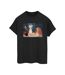 Disney Femme/Ladies Lady And The Tramp Photo Spaghetti Coton Boyfriend T-Shirt (Noir) - UTBI30743-1