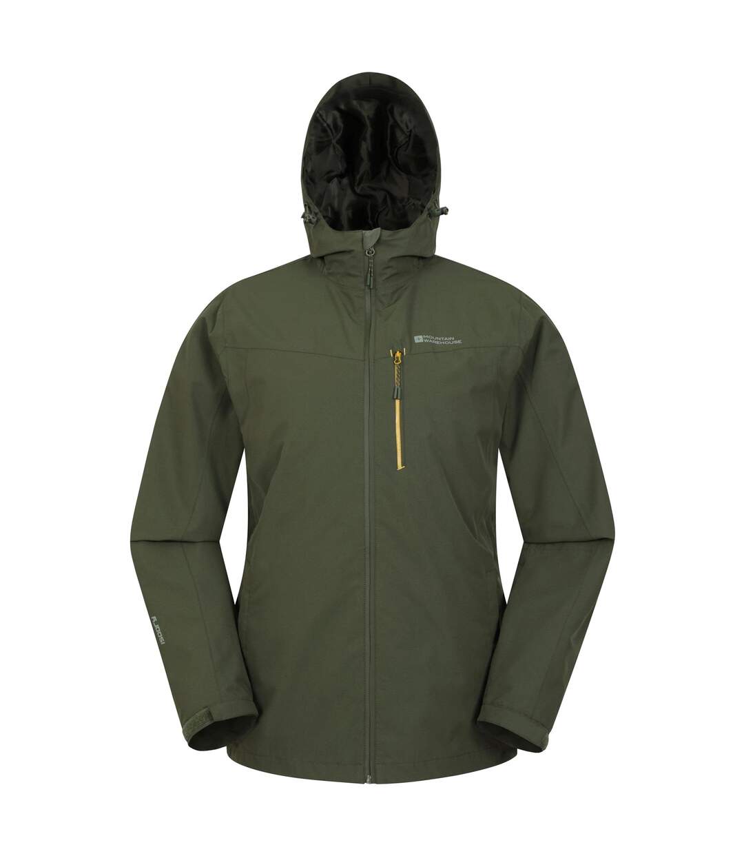 Veste imperméable brisk extreme homme vert Mountain Warehouse-1