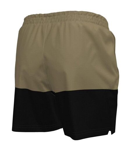 Mens Colour Block Swim Shorts Parachute Beige Nike