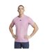 Mens Aircool Crew Neck Short-sleeved T-shirt Pink Adidas-4