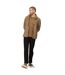 Mens Edley Marl Full Zip Fleece Jacket Gold Sand Regatta-1