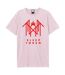 T-shirt Motif/style Sleep Token Adulte Rose Amplified-1