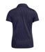 Womens/ladies Playoff 3.0 Jacquard Polo Shirt Blue Under Armour-3