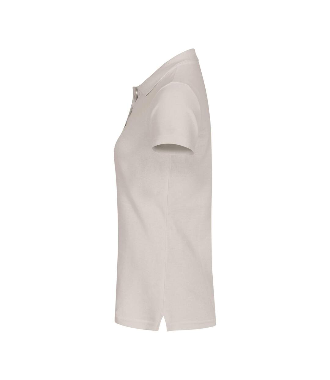 Polo Femme Beige Gris Clique-2